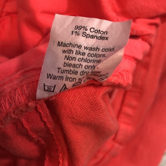 J.Crew Coral Pink Matchstick Jeans 27 - Picture 6 of 11